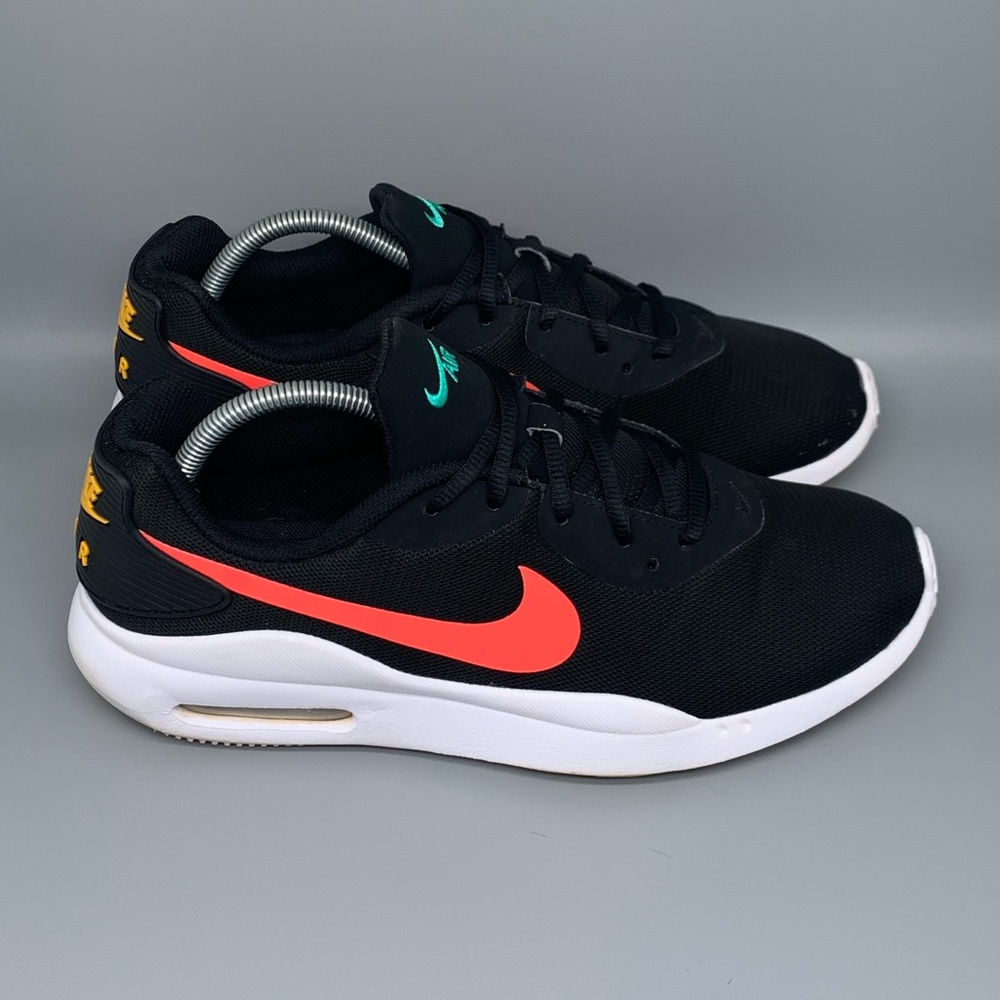 Nike Air Max Oketo Black Flash‎ Crimson Running Shoes Men's Sz 10